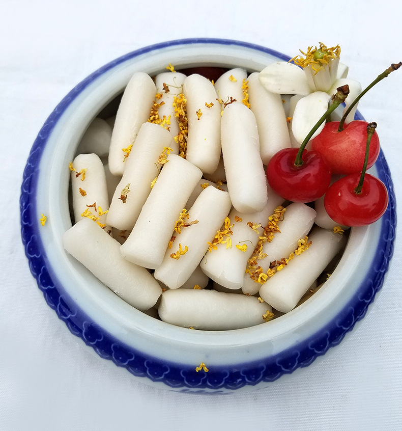 炒年糕火锅年糕厂家直销中余韩式手指年糕400g 原装食品.