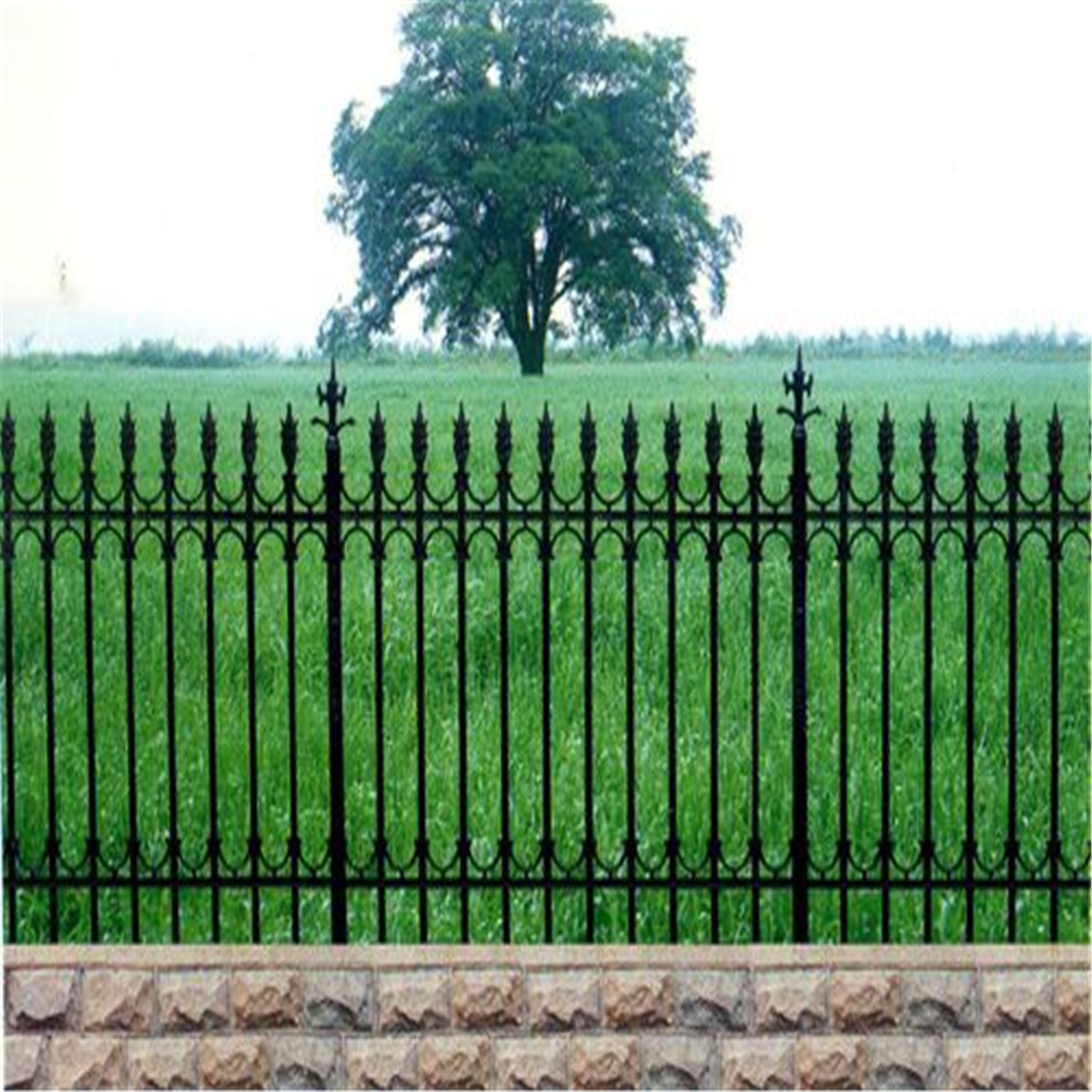 厂家直销铸铁围墙,铁艺栏杆