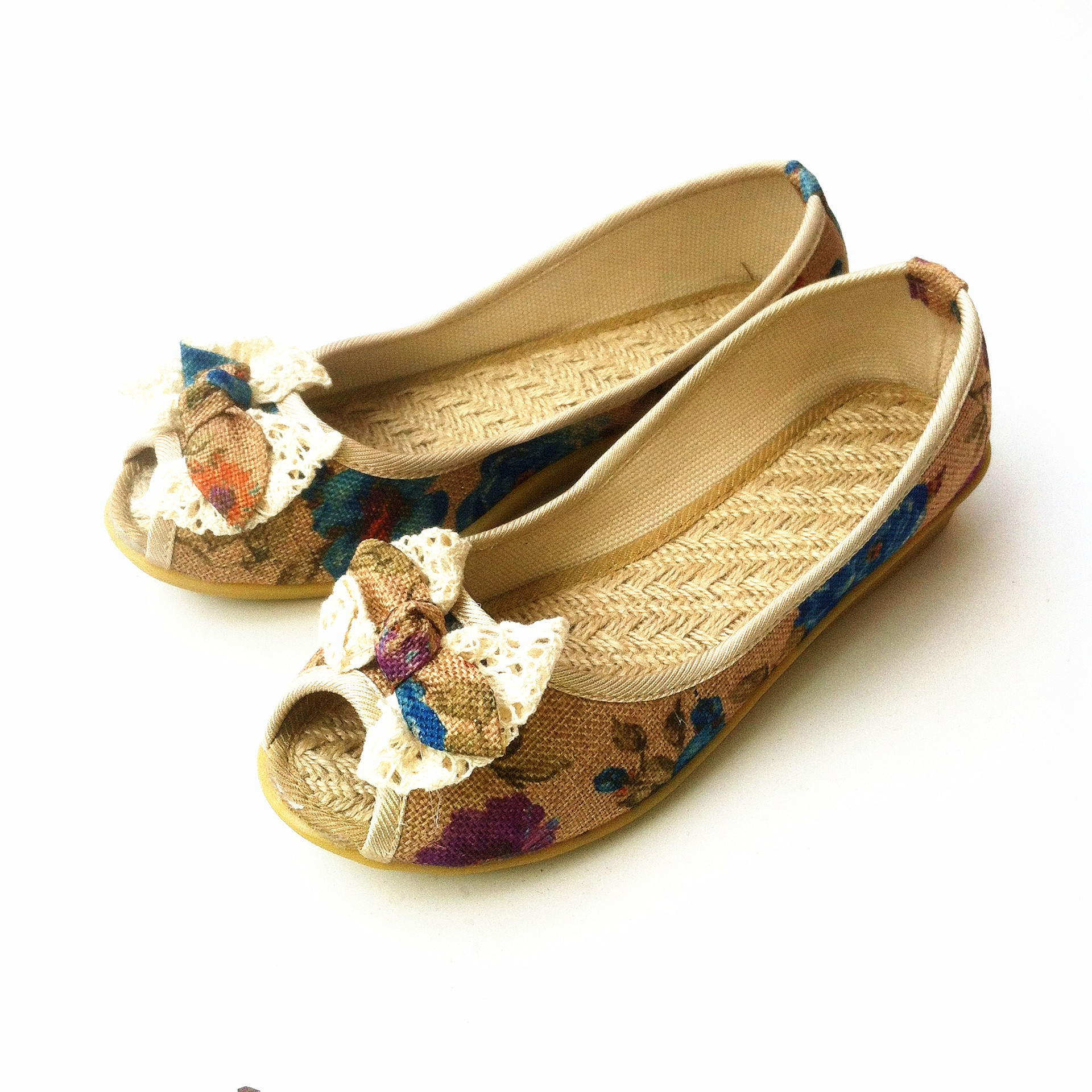 眉山厂家直销天然棕丝鞋批发加盟透气吸汗麻