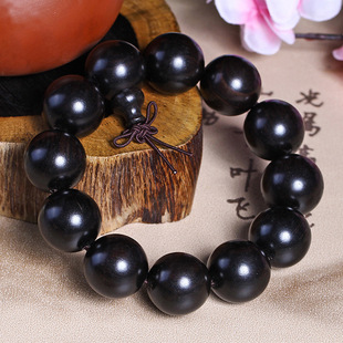 黑檀木佛珠手串