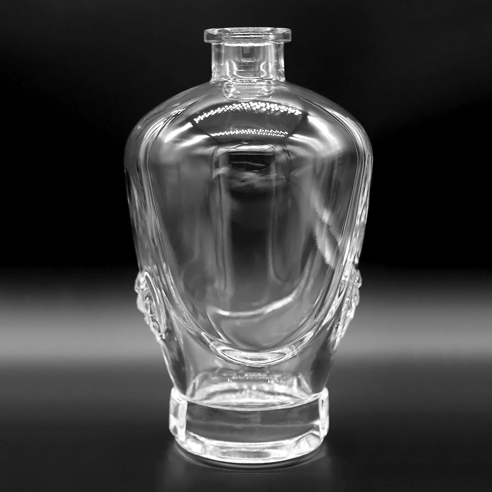 四川厂家生产白酒玻璃瓶晶白料高端瓶烤花工艺瓶酱香浓香白酒瓶