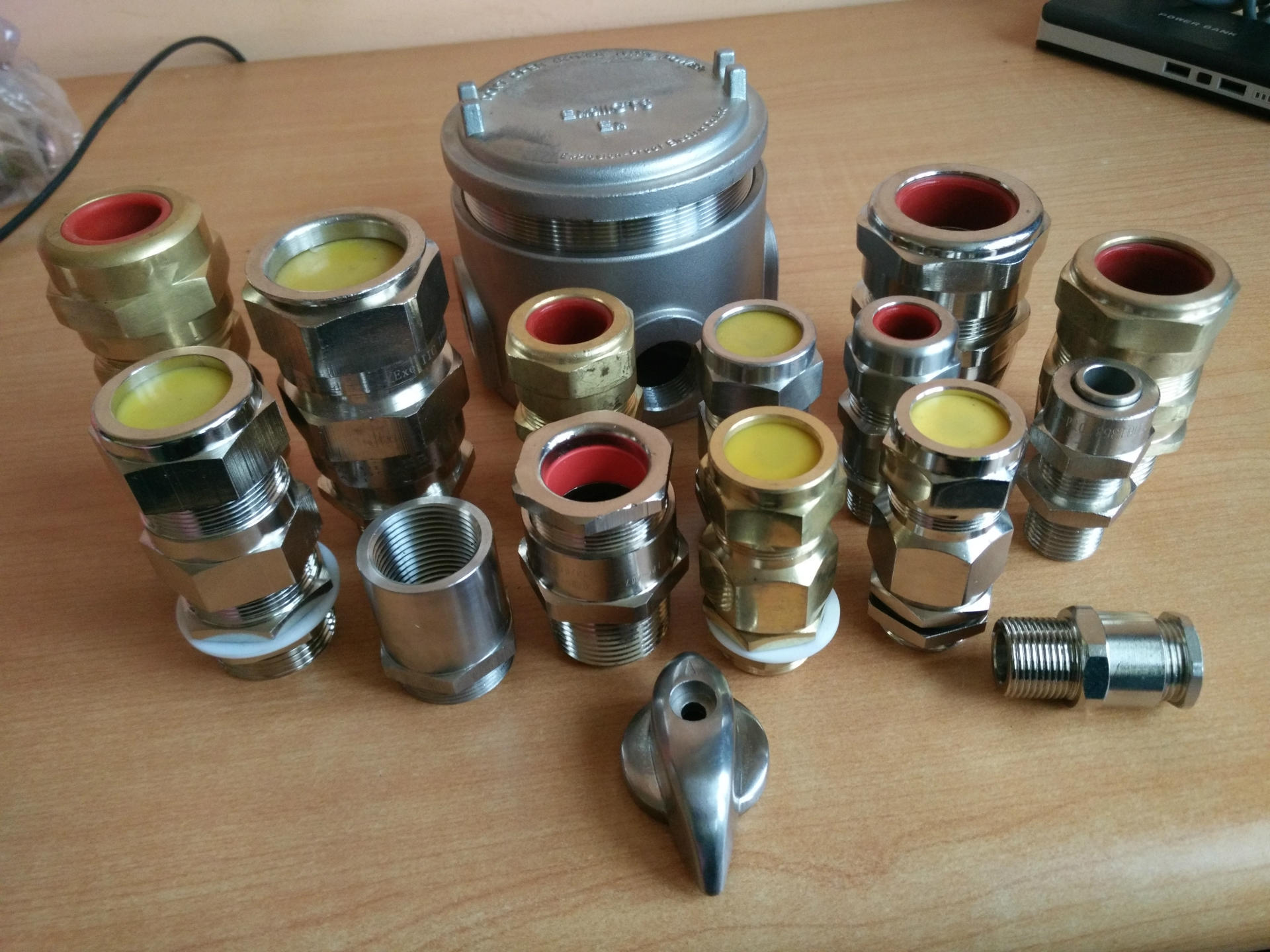 浙江九诺 供应 黄铜材质防爆填料函 btl-m40*2优质