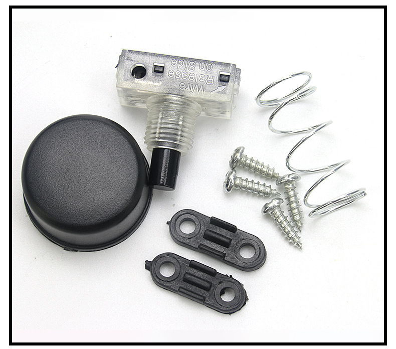 【生产】电源线专用中途脚踩开关 台灯落地灯用1751脚踏开关