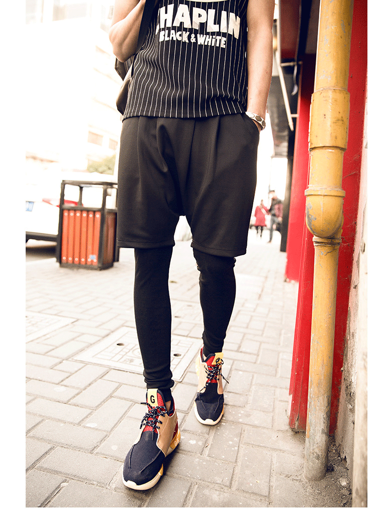 跑男短裤球裤男春夏跑步健身运动沙滩五分速干透气宽加底裤