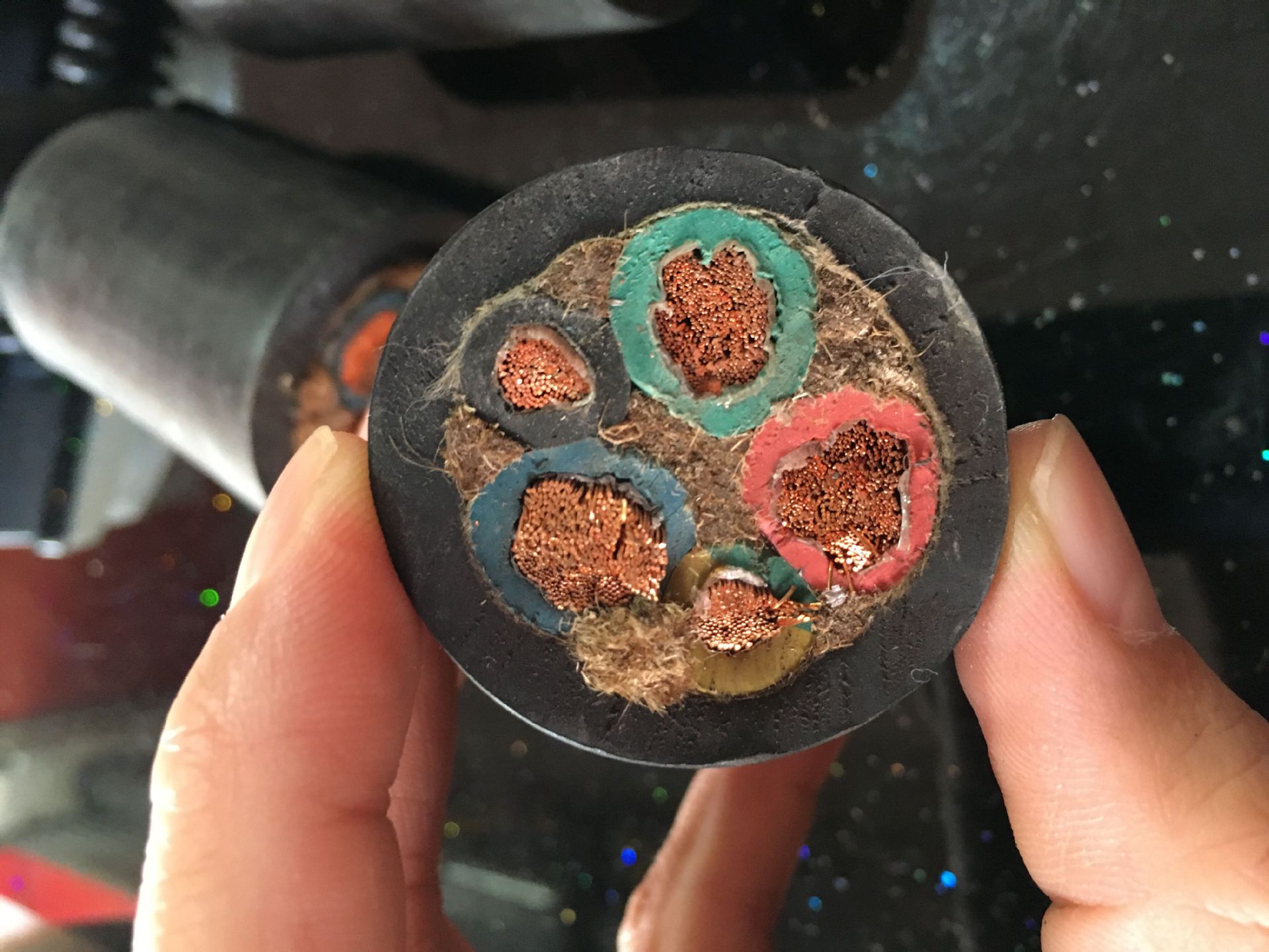 国标5芯橡套电缆三相五线50平方软电缆ycw3*50 2*25平方