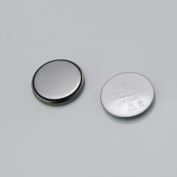厂家批发cr2025纽扣电池 3v扣式电池 无汞环保锂电池 电子钟表用