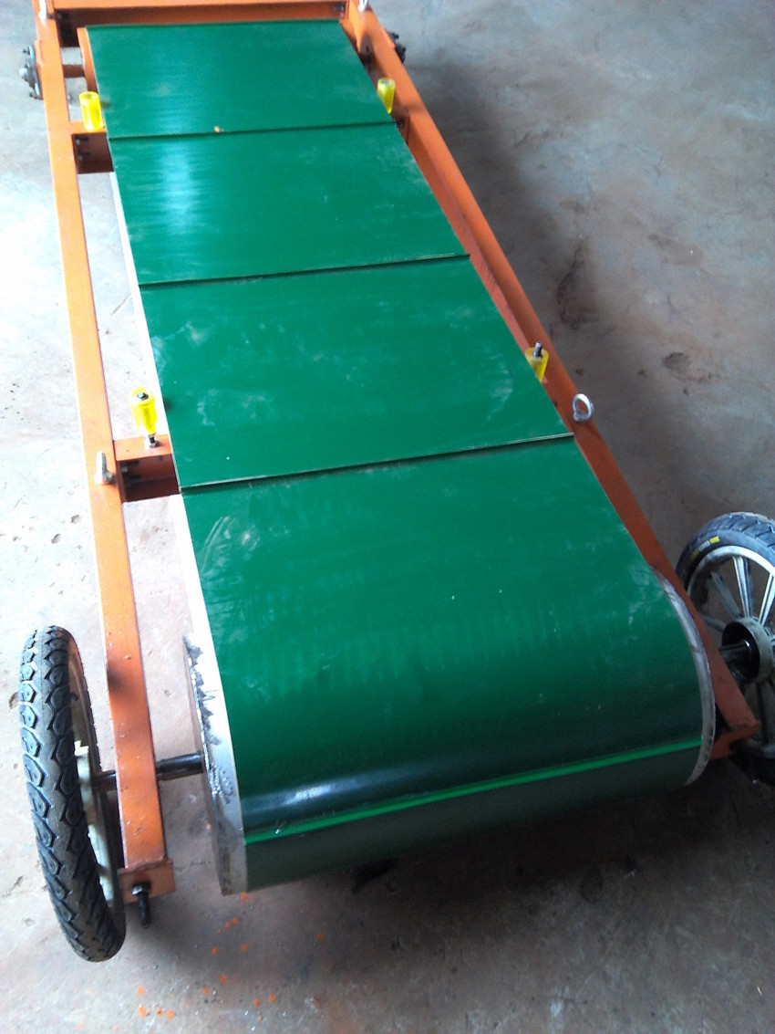 生产制造销售带式永磁滚筒拾铁车自动连续拾取地面铁杂质省时省力