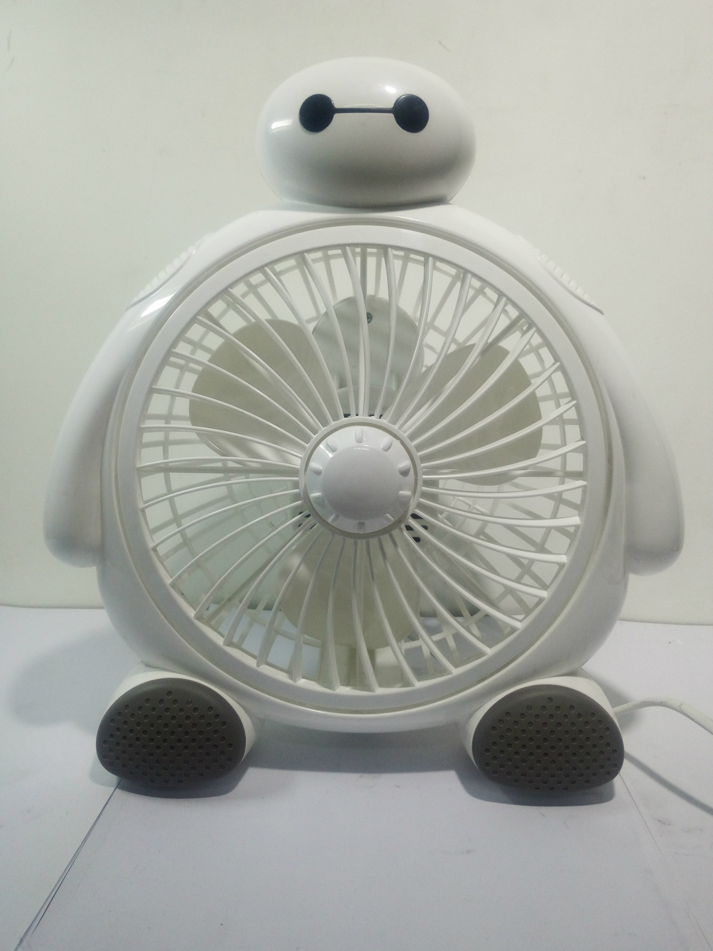 厂家直销微型小电扇迷你台扇宿舍家用办公电风扇大白转页扇