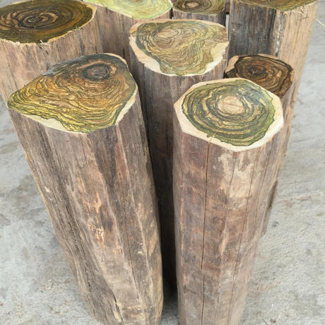 正宗印尼加里曼丹花奇楠木料原木圆料花奇楠佛珠料手串料雕刻料【大图