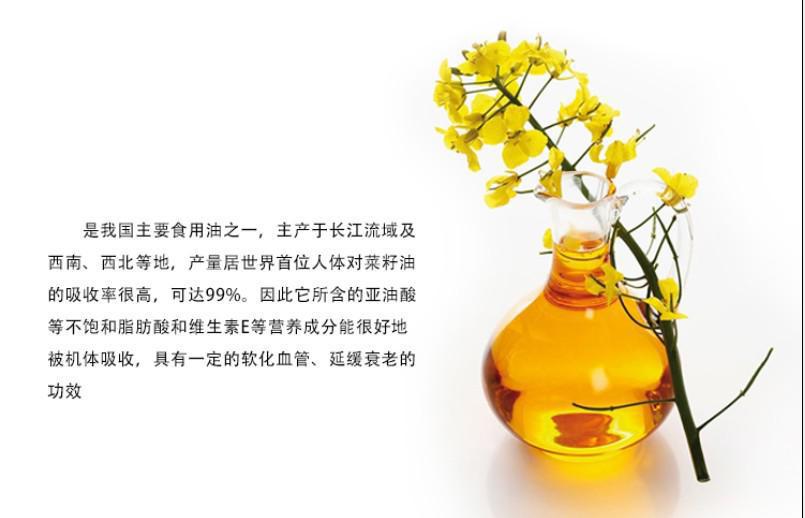 豆喜之压榨 非转基因5l四级纯菜籽油 油中金龙 福满万家