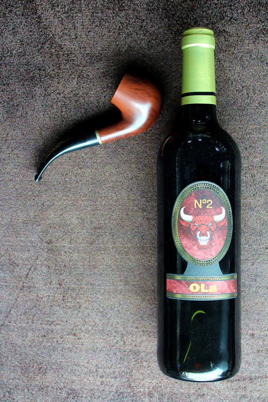红葡萄酒西班牙原瓶原装进口干红 ola贸易 牛2号红酒