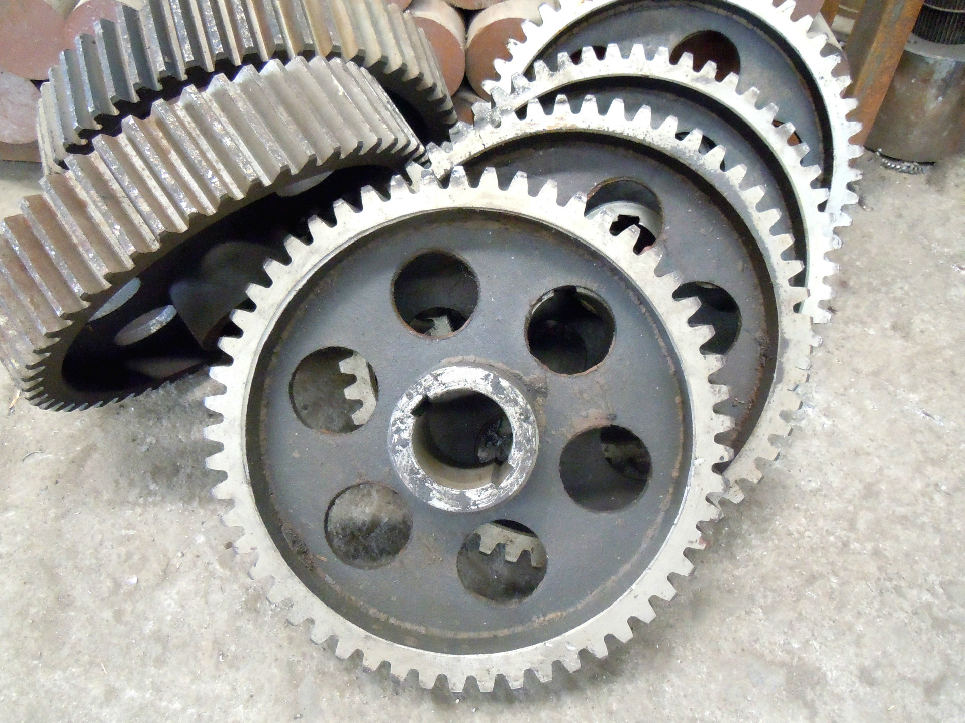 厂家直销 供应js500搅拌机主轴45#钢大齿轮 搅拌机外齿轮 - 齿轮批发