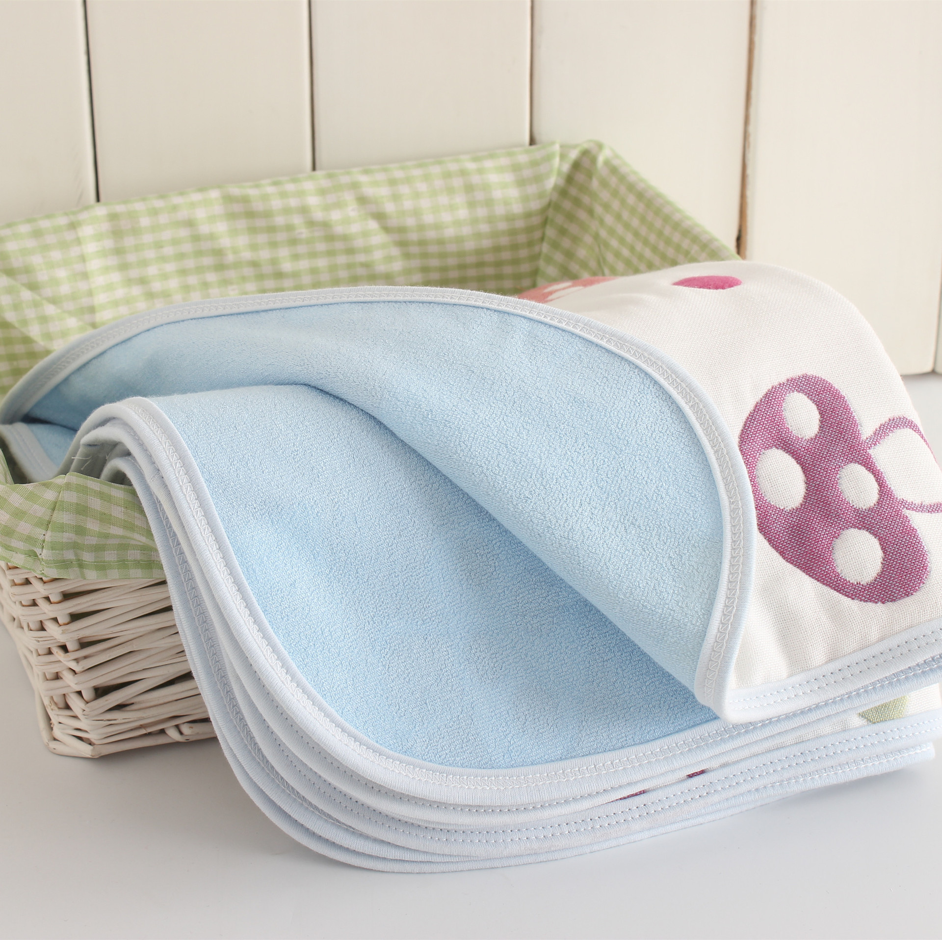 新款纱布尿垫纯棉高密度透气防水婴儿隔尿垫巾月经垫双面可用