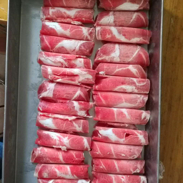 猪肉冻品分割进口国产品速冻货1#卷冷冻梅肉卷批发零食品烧烤直销