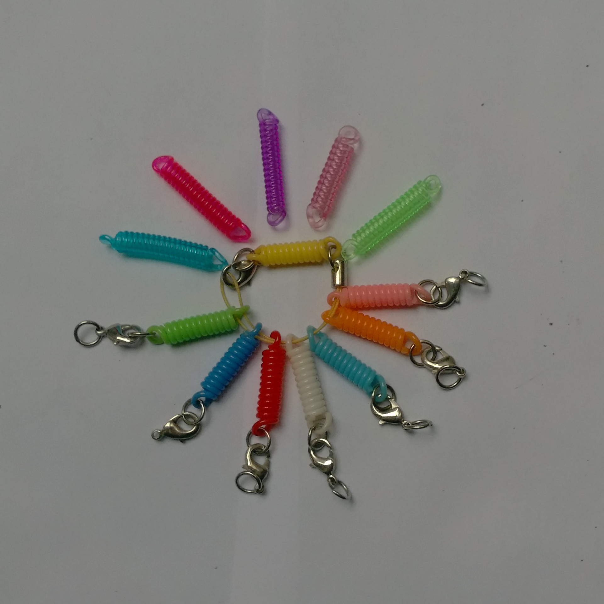 【厂家直供】环保低价塑料弹簧 塑胶弹簧 玩具配件弹簧塑料弹簧