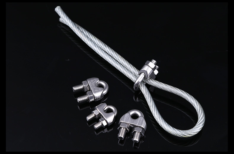 【厂家直销】不锈钢卡头 不锈钢夹头线夹