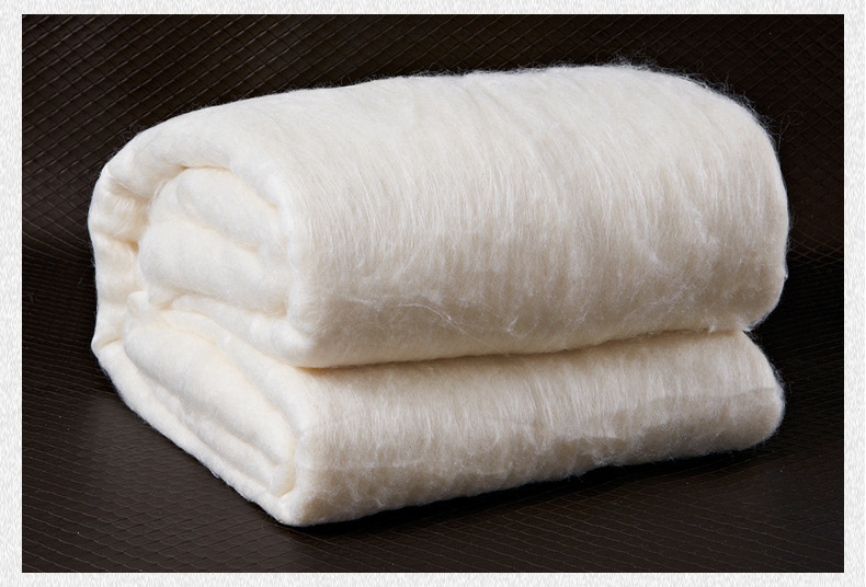 优等品柞蚕丝光胎批发   柞蚕丝棉  量大从优