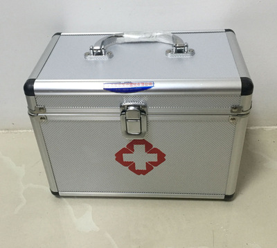 铝合金出诊箱 铝合金箱 医用药箱 家用药箱 11寸12寸14寸16寸 急