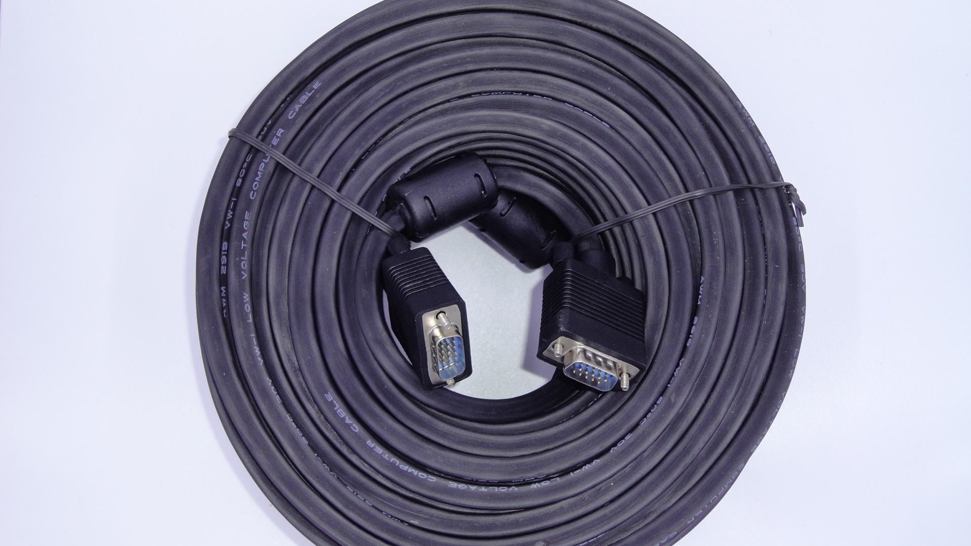 15米vga线 投影仪线 3 9vga全铜线 15m vga cable 信号线