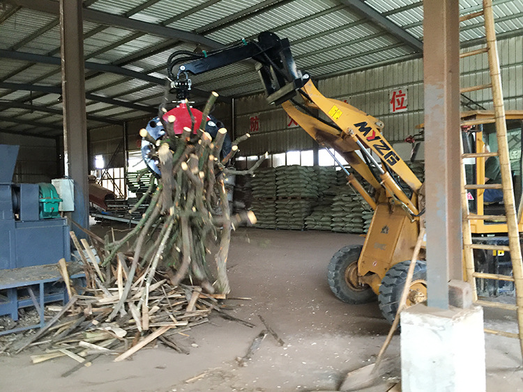 改装抓木机抓木器 木材抓斗旋转马达抓木机