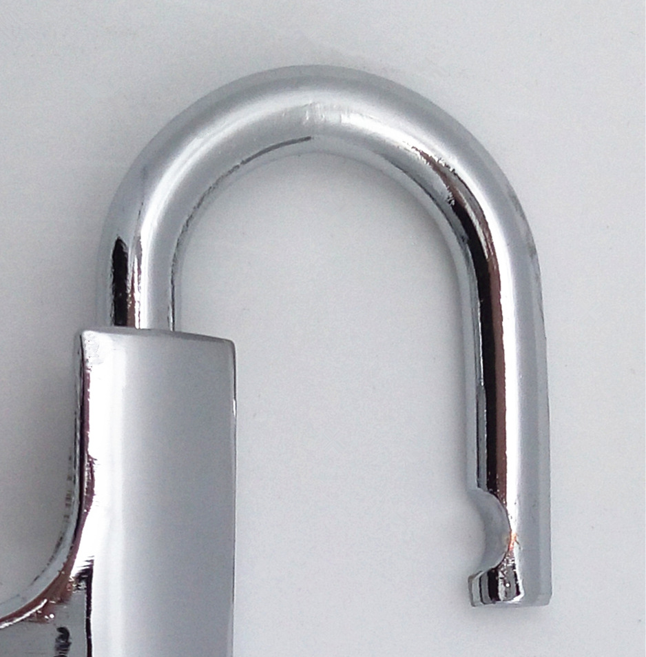 中山锁具 b50优质月牙原子挂锁 防液压剪 抽屉锁 铁闸锁