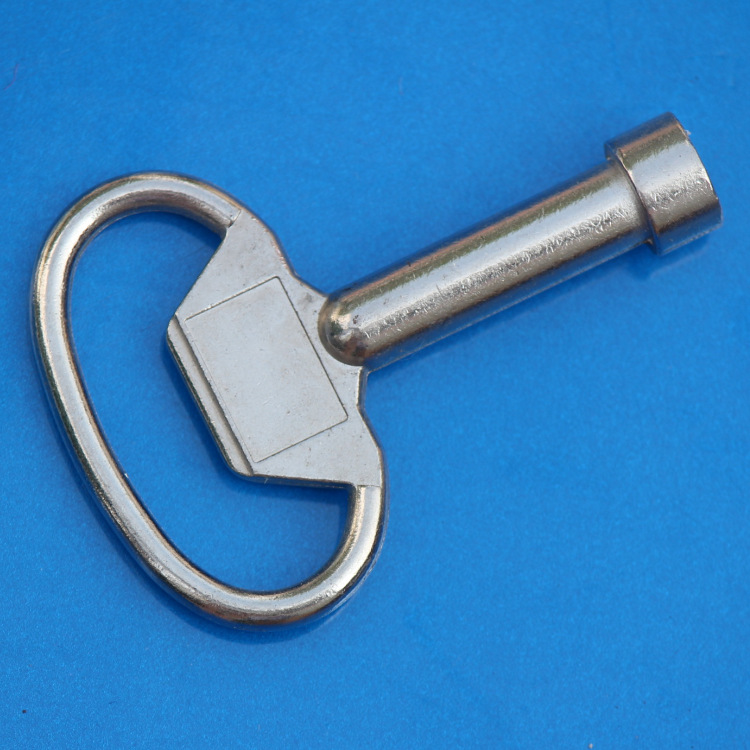 电柜门工业柜开关柜通讯柜门锁锌合金钥匙ms705三角大钥匙直销