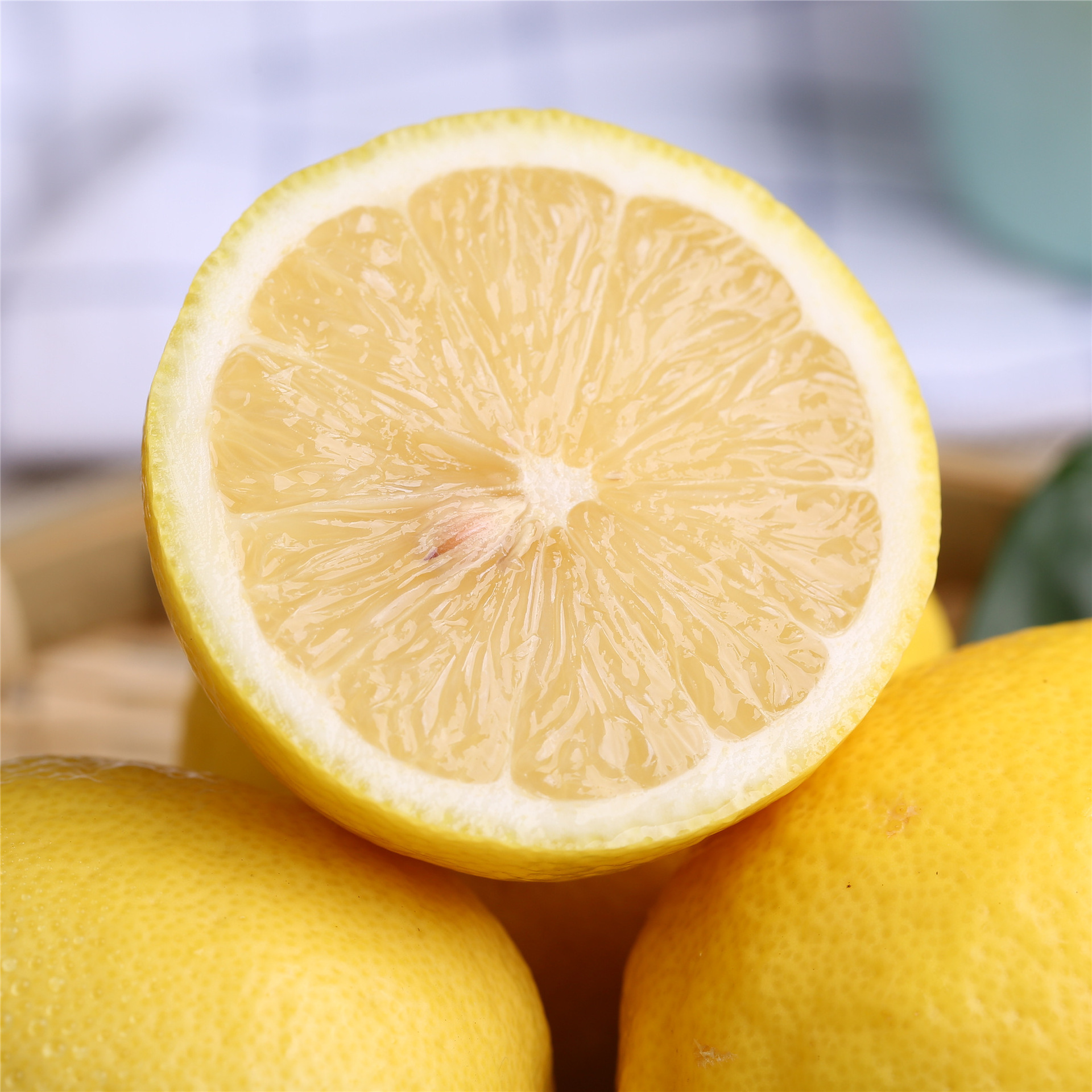 四川水果特产 安岳尤力克黄柠檬 88头 散装