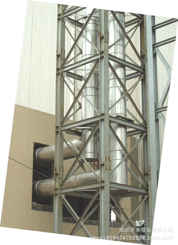 厂家直供 塔架式预制烟囱 钢结构支架烟囱塔架 可定制