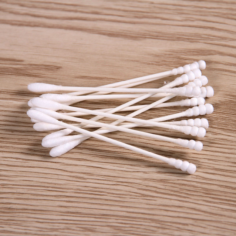 厂家直销 批发宇昕纸棒棉签 化妆必用一头尖一头螺纹棉棒