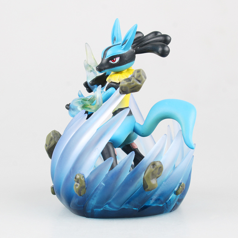 动漫周边 宠物小精灵pokemongo神奇宝贝口袋妖怪路卡利欧模型手办