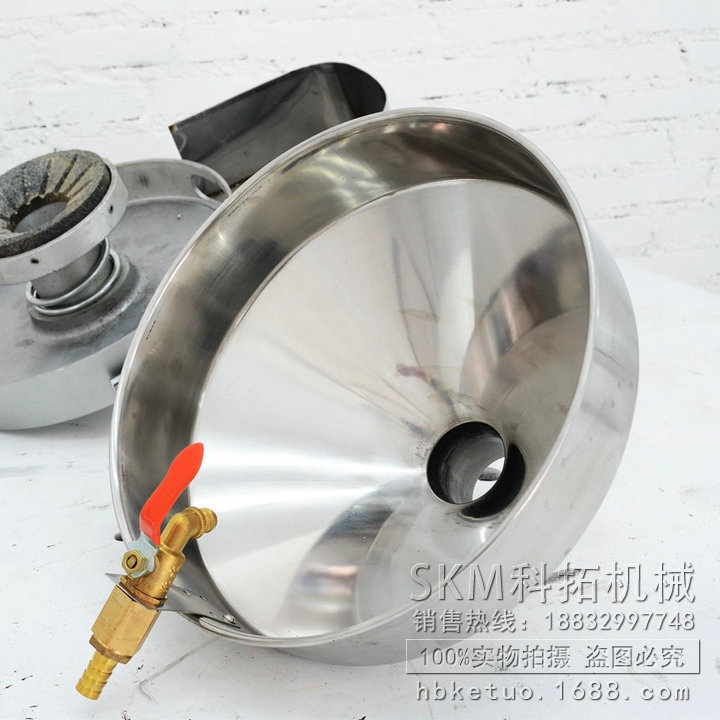 科拓精品全自动125型不锈钢商用豆浆机磨浆机浆渣分离现磨 豆腐机