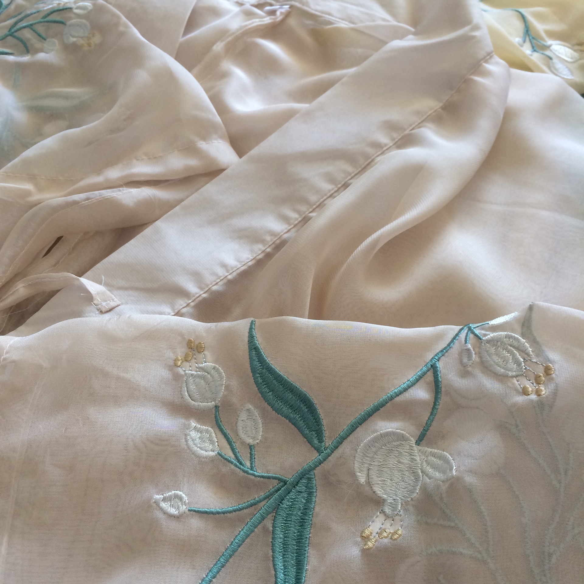 现货包邮 流烟昔泠豆蔻年华少女系列汉服刺绣女大袖衫襦裙-杜若0-绿豆