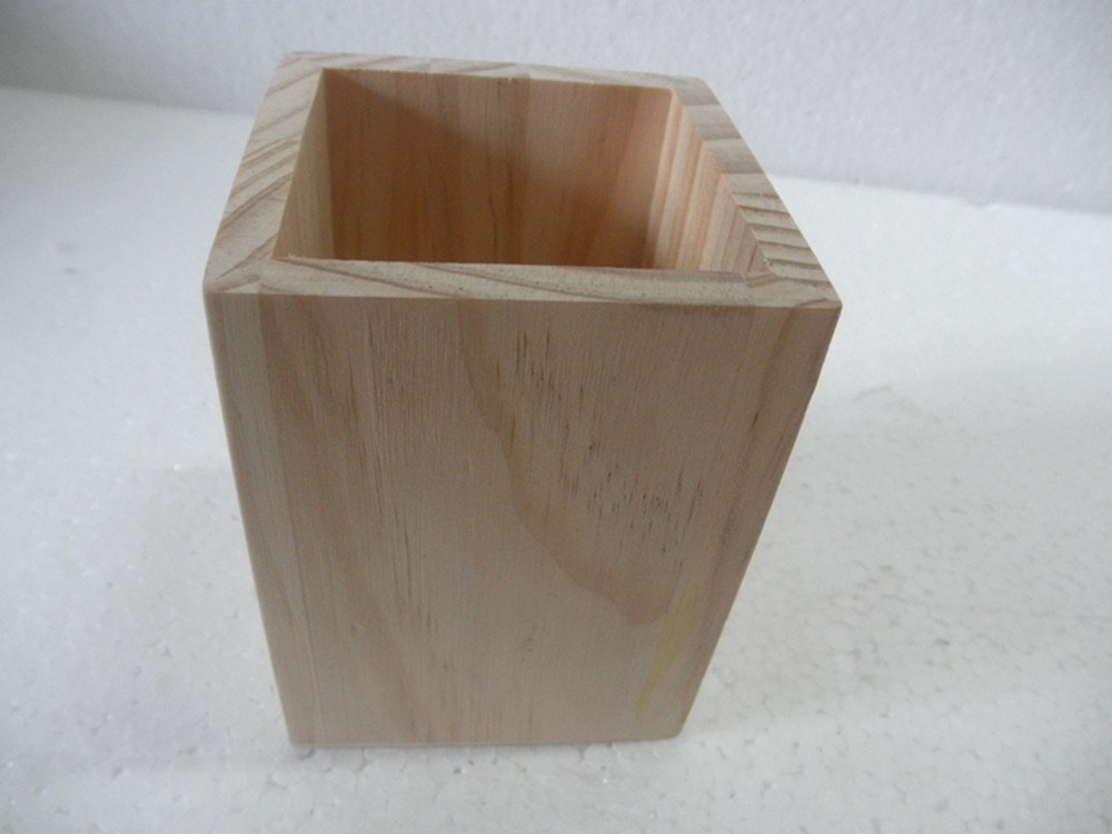 实木办公文具笔筒桌面时尚摆件实木收纳盒木质笔筒收纳盒学习用品