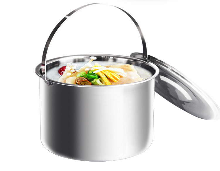 永兴yxm-50a 焖烧锅 节能保温汤锅 炖锅 304不锈钢闷烧锅煲汤5l