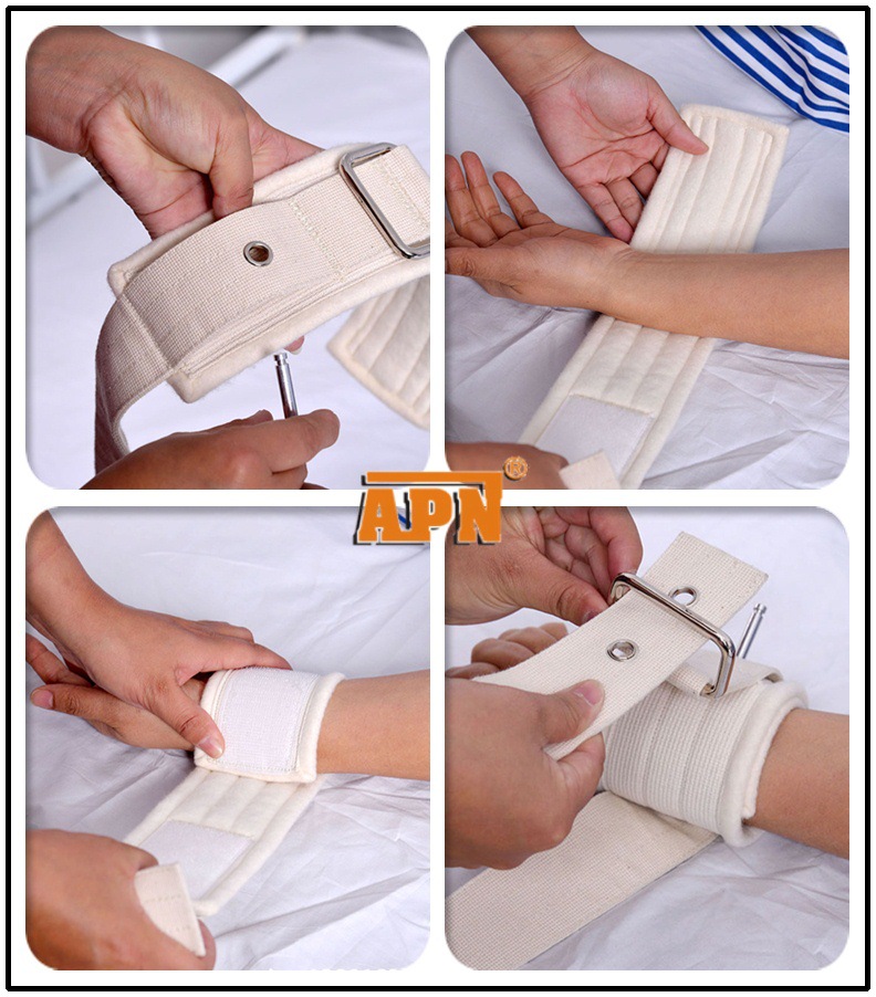 磁控约束带精神专科燥狂者戒毒所磁扣式约束带手腕四肢捆绑束缚带