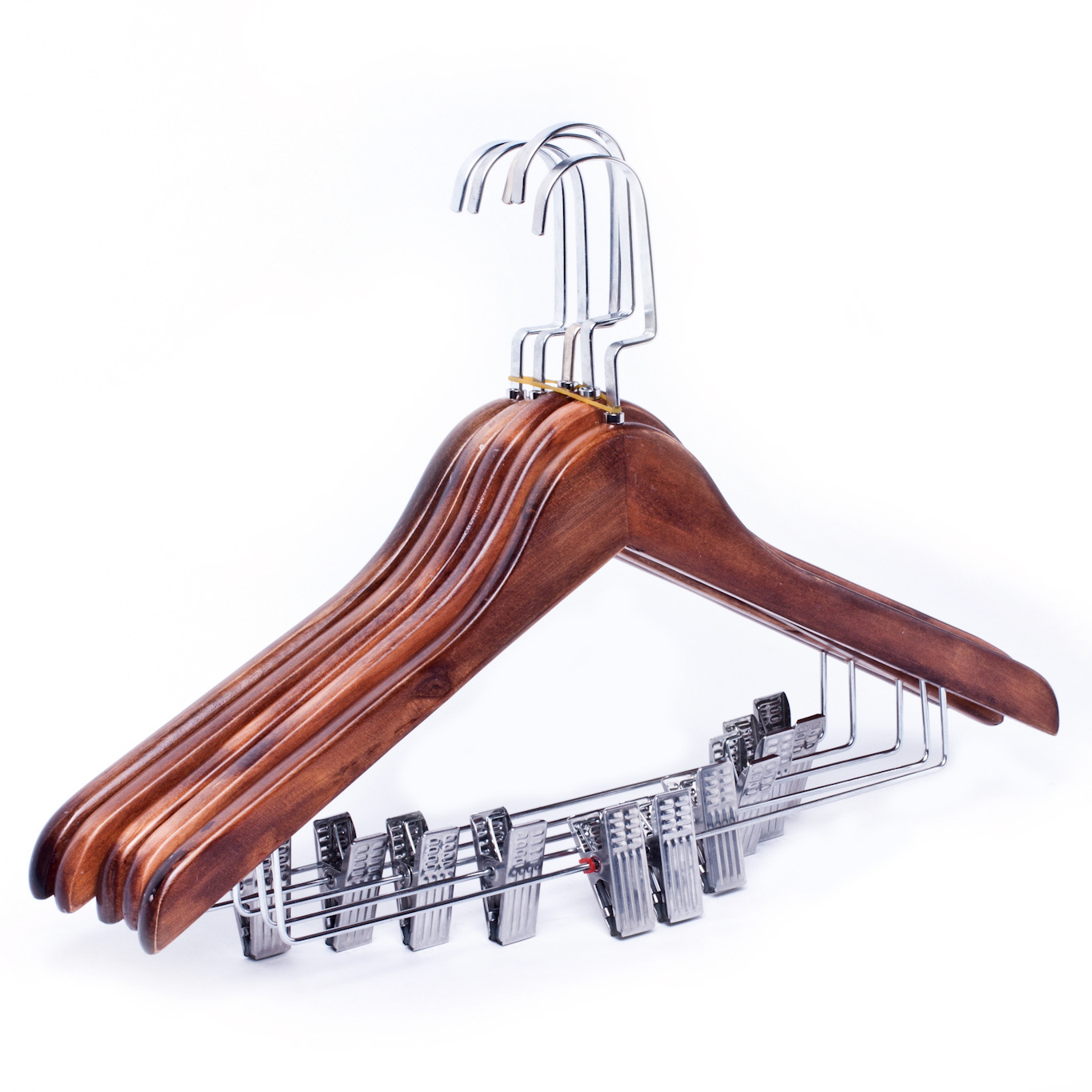 复古木裤架 是木裤架 西装裤架 服装店用高档仿古裤架