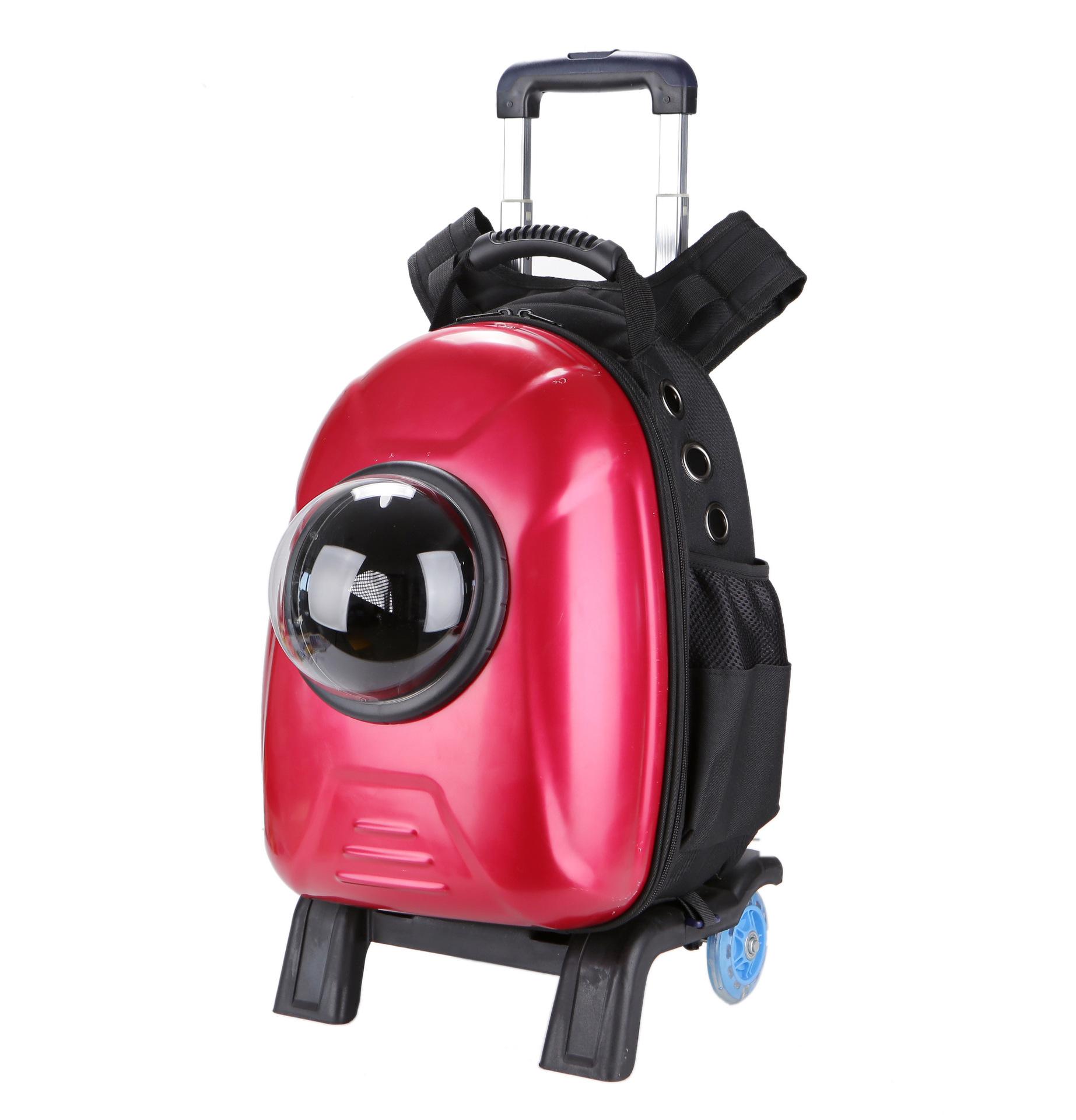 太空舱宠物包猫狗太空包可拉杆可双肩背宠物包拆卸方便外出便携包