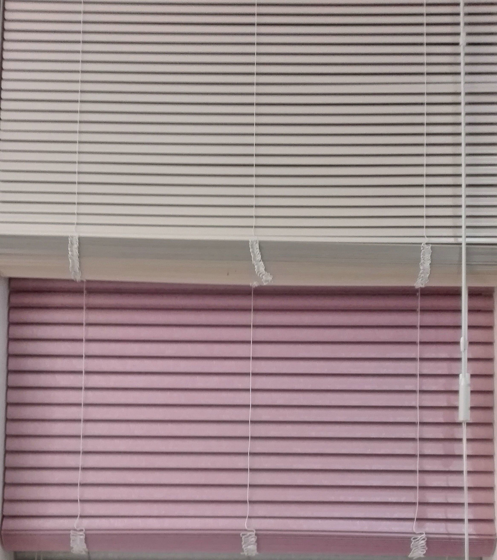 户外手动pvc百叶帘 普通拉绳全遮光百叶窗 窗帘成品一线通