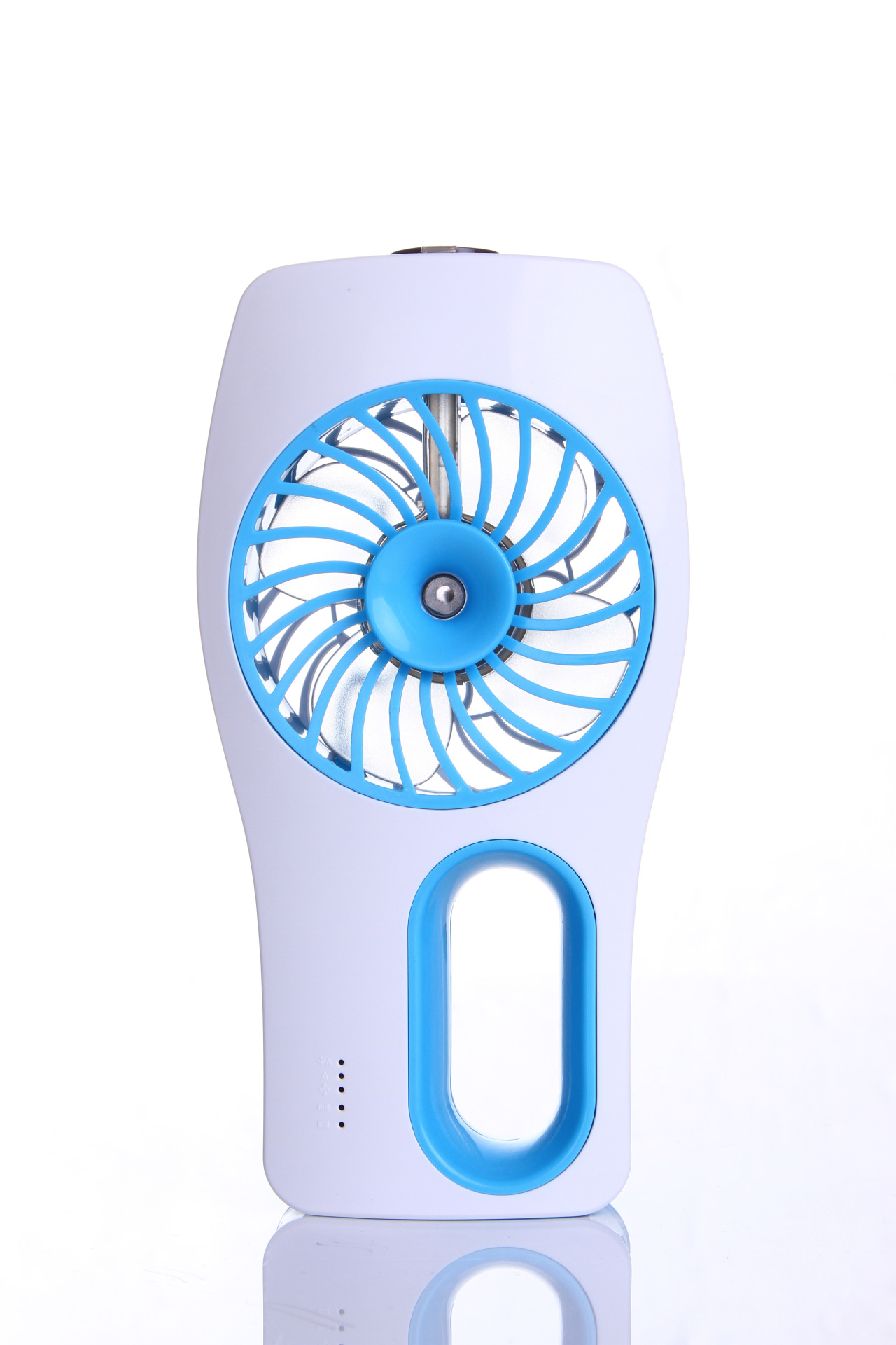 厂家美容补水仪 usb空调风扇 迷你充电喷雾风扇 高档商务礼品风扇