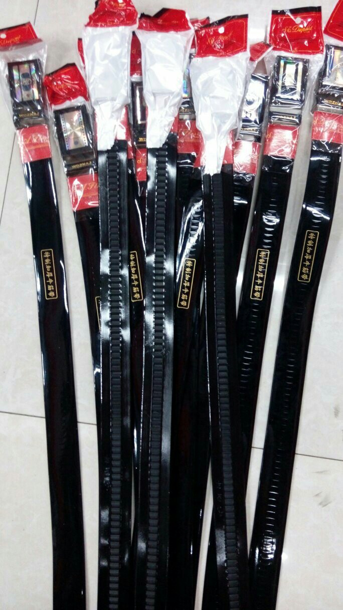 厂家直销批发全牙齿自动扣皮带地摊赶集特制加厚牛筋腰带5元店