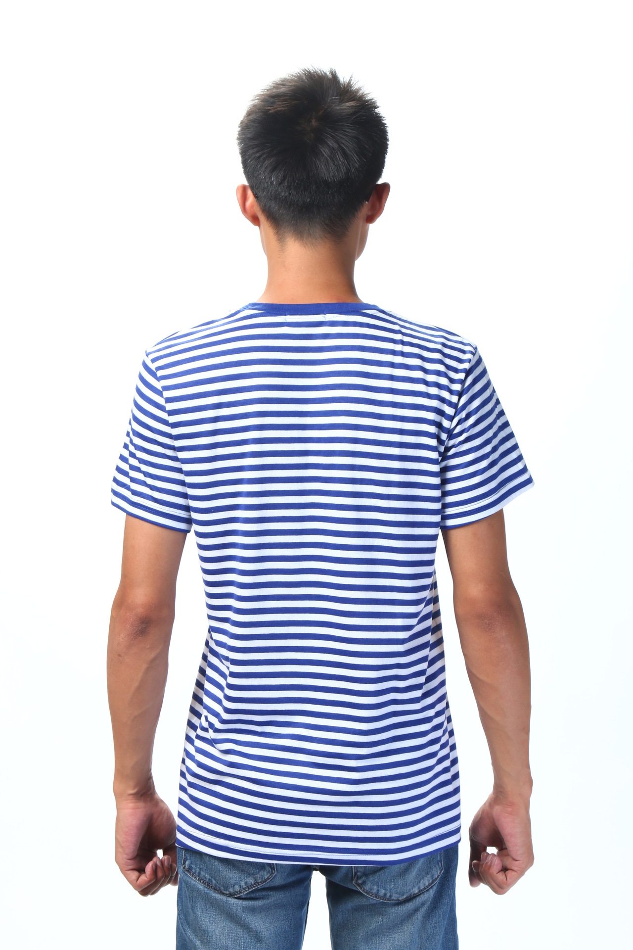 夏季海魂衫短袖t恤男青春纪念水手服儿童圆领海洋体能服logo定制