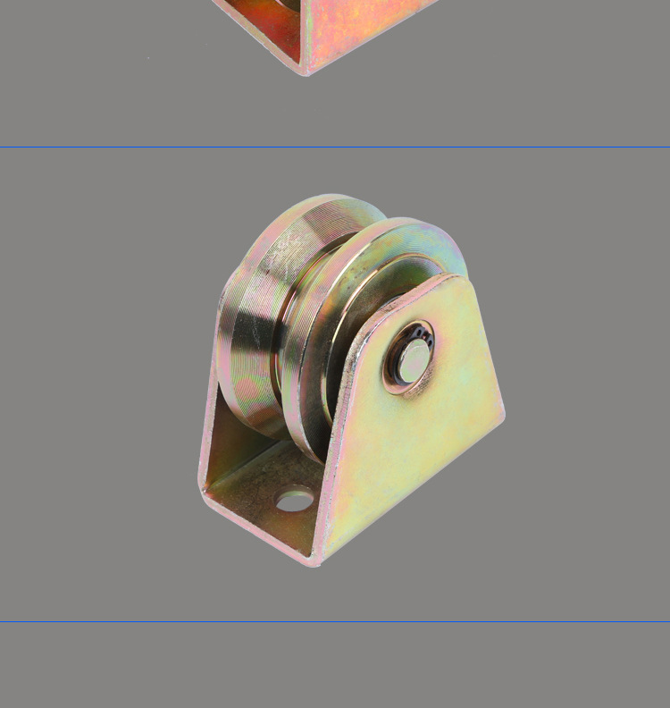 轮轨道滑轮移动大门铁轮电动门轮子 品牌:金宇 品名:移门滑轮 材质:钢