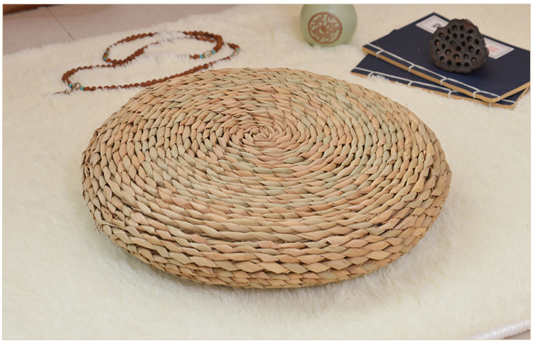 厂家直销特价手工玉米皮编织坐垫 打坐禅修垫加厚榻榻米蒲团地.