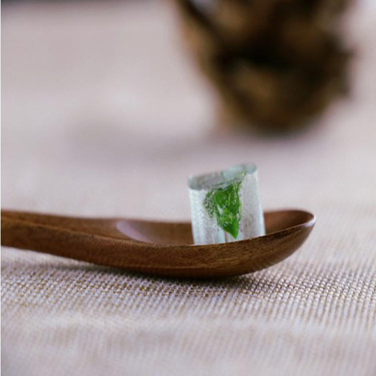 薄荷甜蜜糖心玫瑰心型糖手工方糖小清新棒棒糖薄荷清新口气