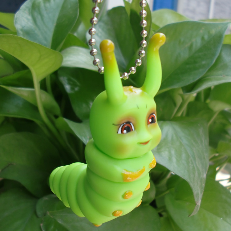 厂家直销6厘米花千骨赵丽颖同款糖宝钥匙扣包包挂件灵虫搪胶玩具