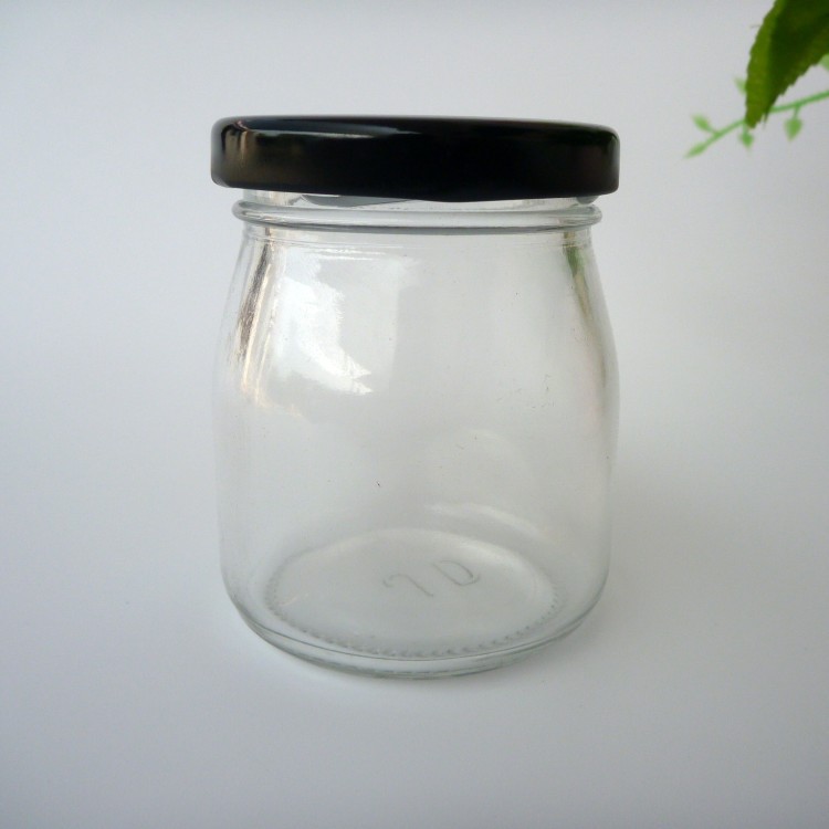 厂家直销150毫升丝口布丁酸奶杯 布丁果冻杯 布丁鲜奶瓶 蜂蜜瓶-阿里