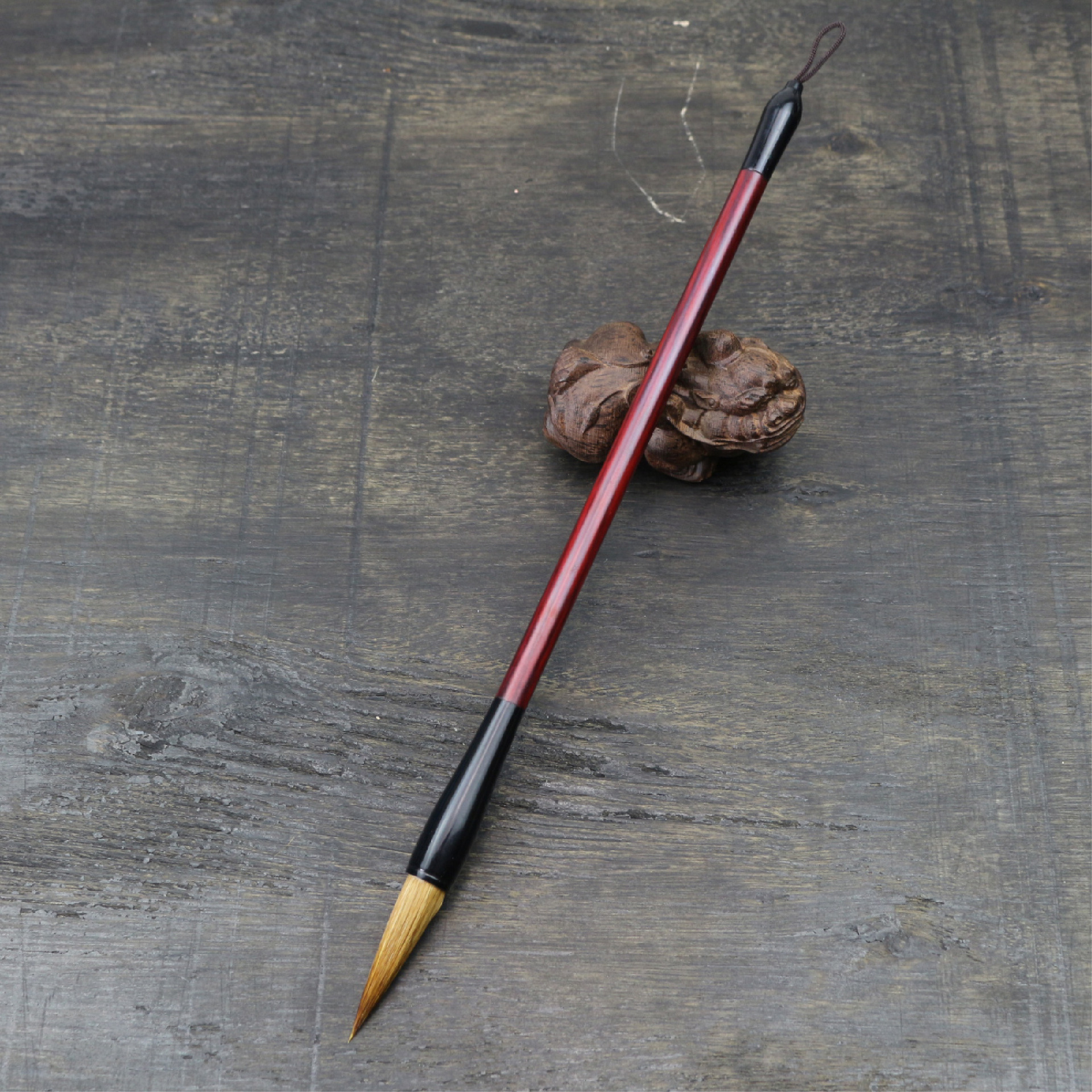 厂家供应定制批发毛笔 狼毫书法练习专款毛笔初学者