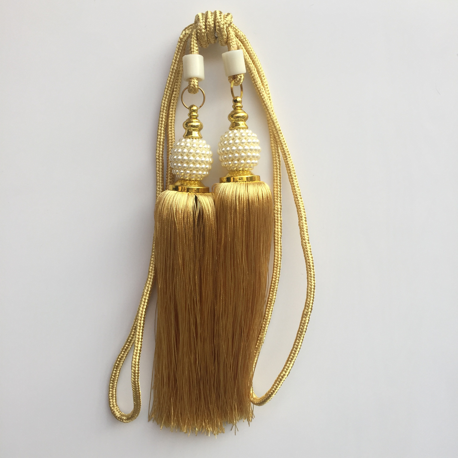 *现货现货* 厂家直销 流苏挂球零售 珍珠双球