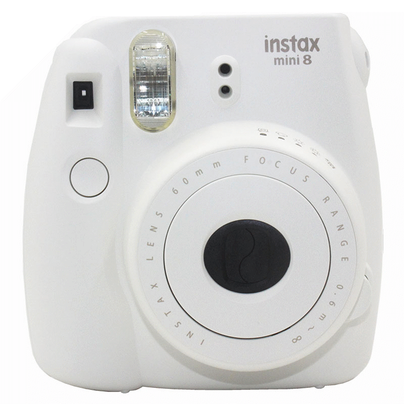 拍立得相机mini8lomo一次成像立拍得相机相纸粉黄蓝白