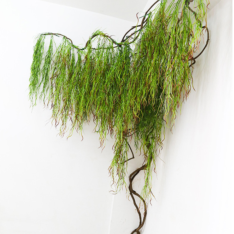 仿真枯藤条假山藤装饰花仿真花假花墙壁吊顶造型藤蔓假树枝枯树藤